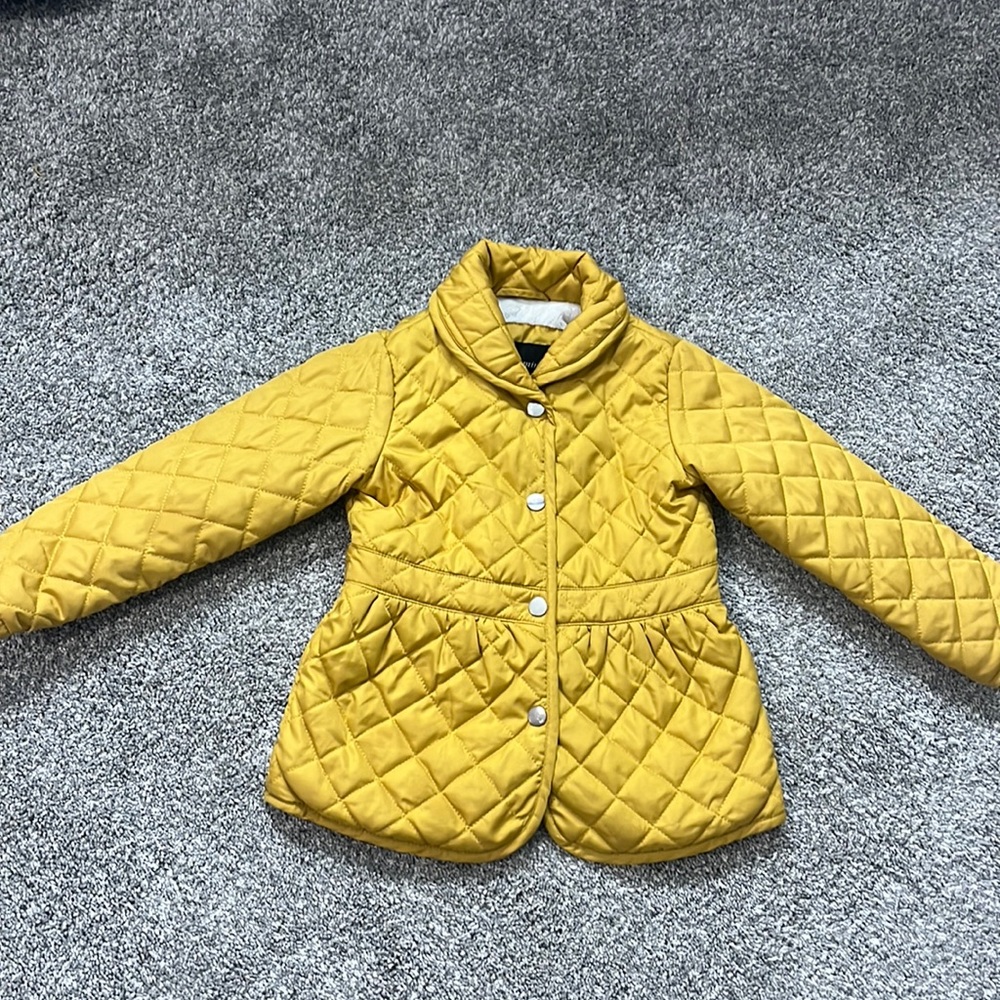 4T girls mustard jacket